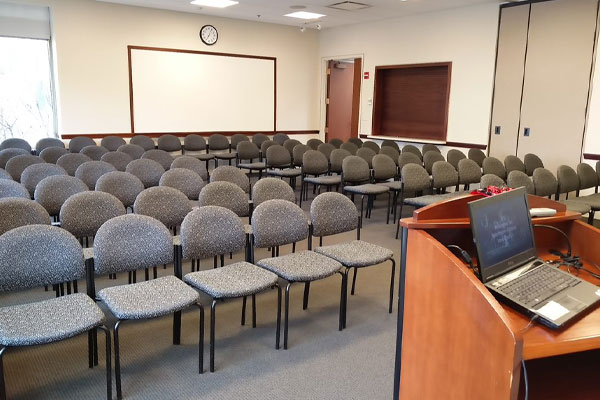 Presentation set up