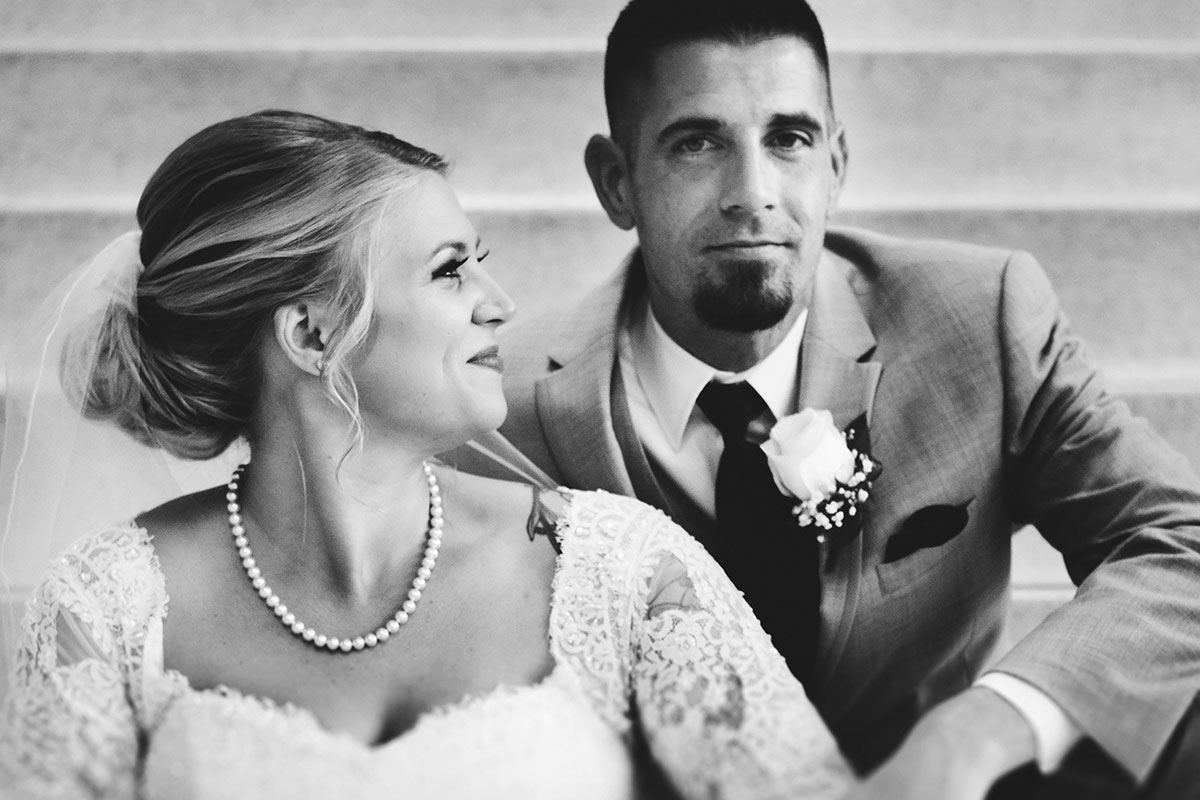 bride and groom